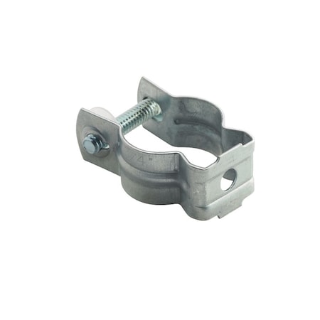 Panduit Conduit Clamp For 1" Conduit, 1" Rigid/IMC, Bolt And 1/4" NOn-Threaded H PCD2B